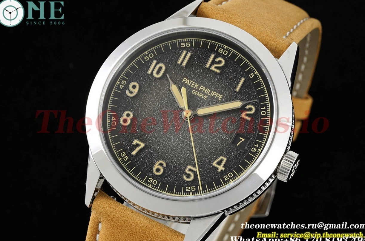 Black Calatrava Philippe Num SS 324SC Patek HKF LE - 5226 0411